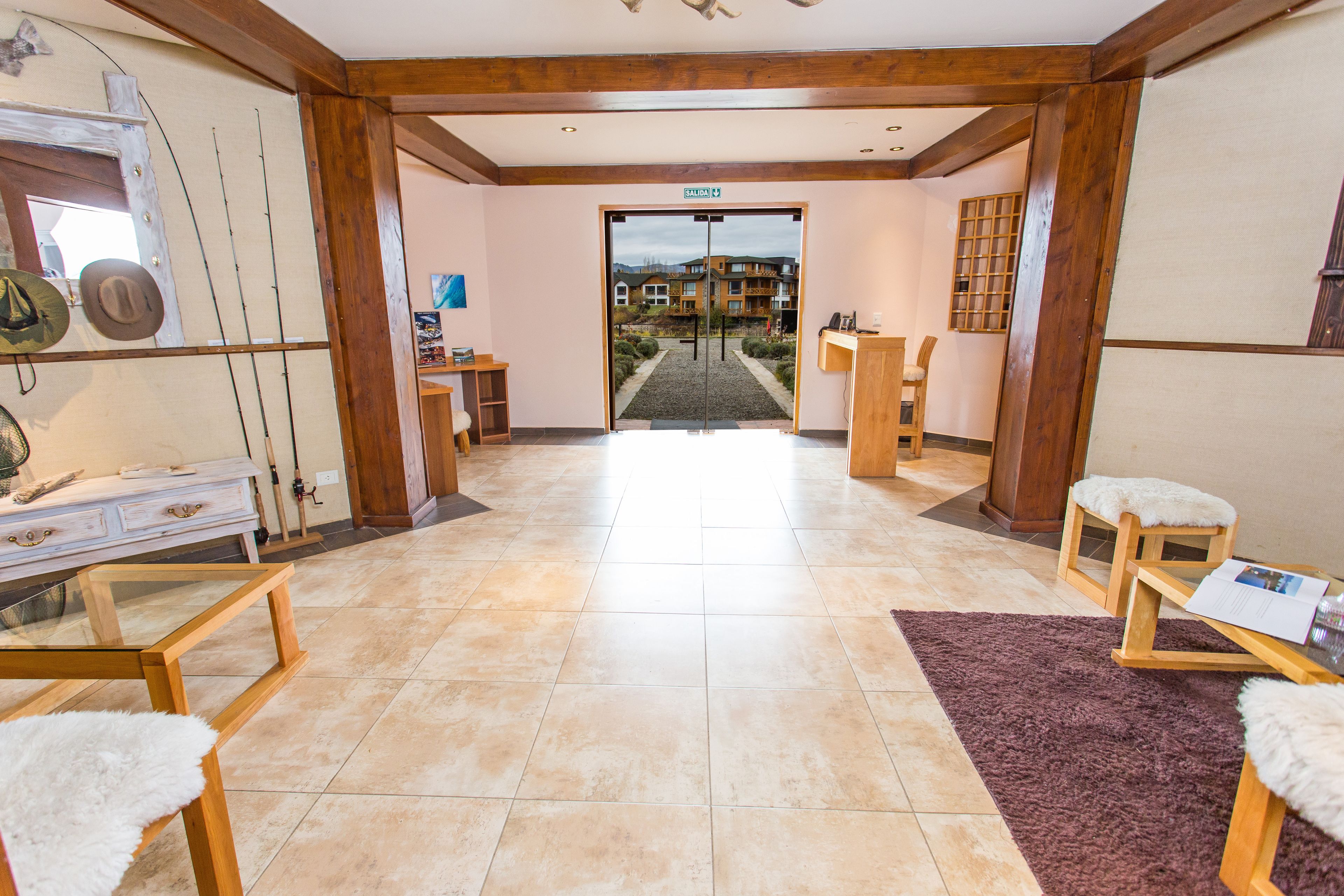 Interior entrance