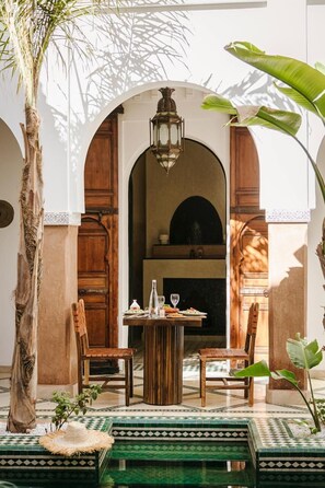 Restaurant - Riad Elnoujoum (Marrakech)
