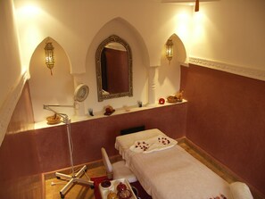 Turkish bath, body treatments, body wraps, body scrubs, facials
