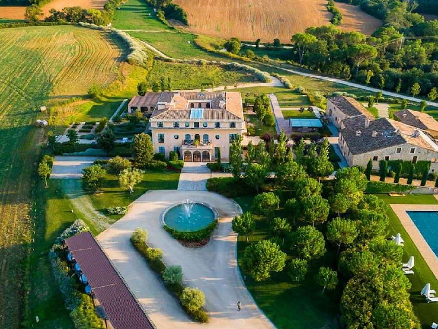 Pemandangan dari udara