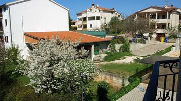 Premier Apartment, 1 Bedroom, Balcony, Garden Area | View from room