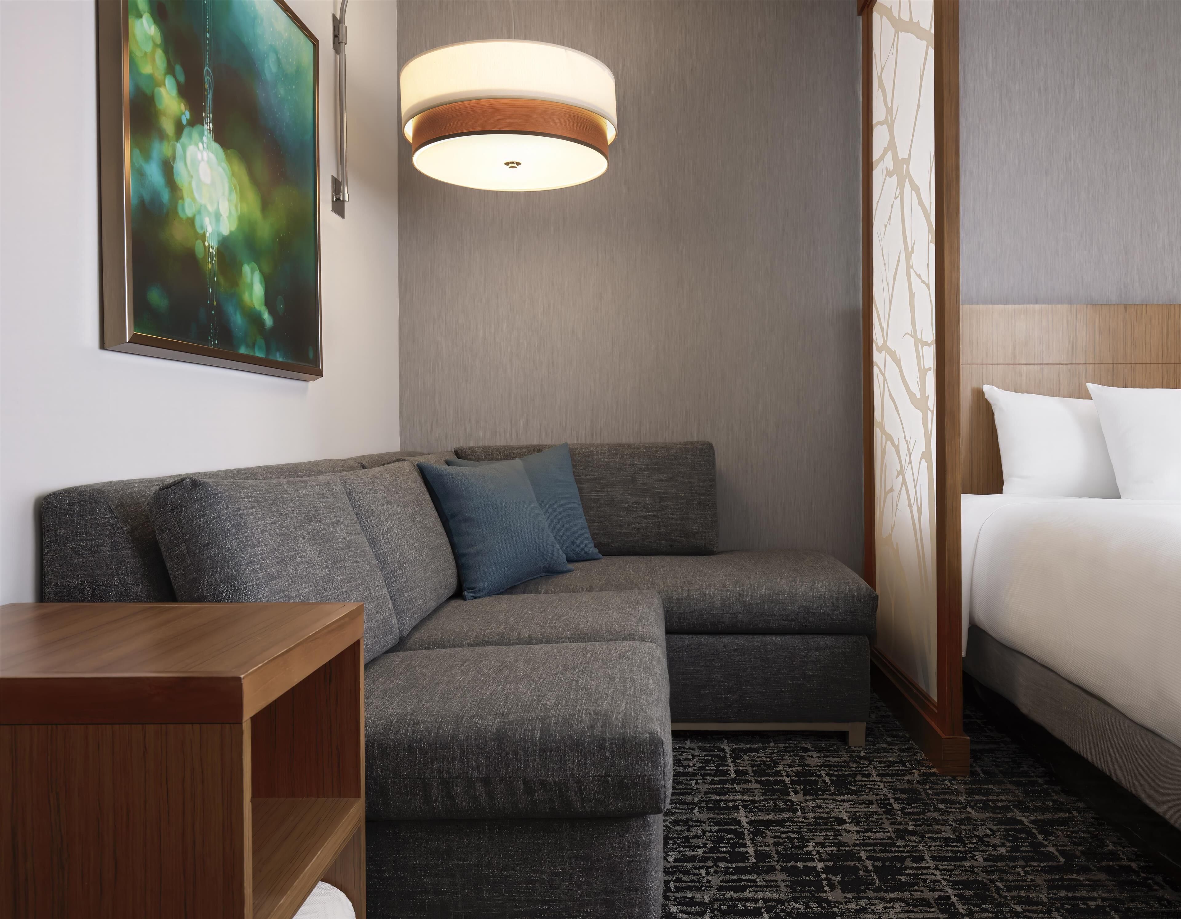 room, 2 queen beds (sofa bed) | premium bedding, down duvets, tempur-pedic beds, desk