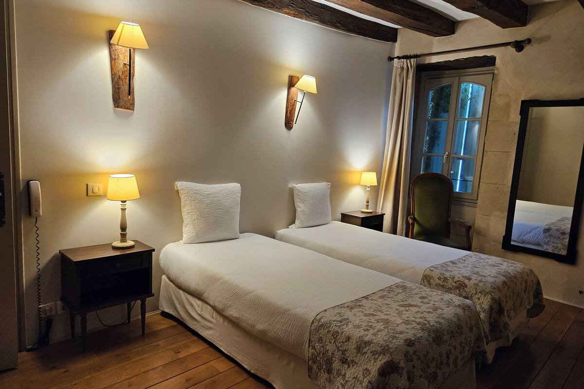 standard twin room | individually decorated, individually furnished, desk, soundproofing