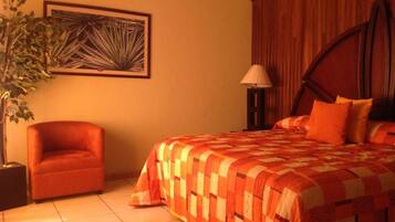 1 habitación y ropa de cama