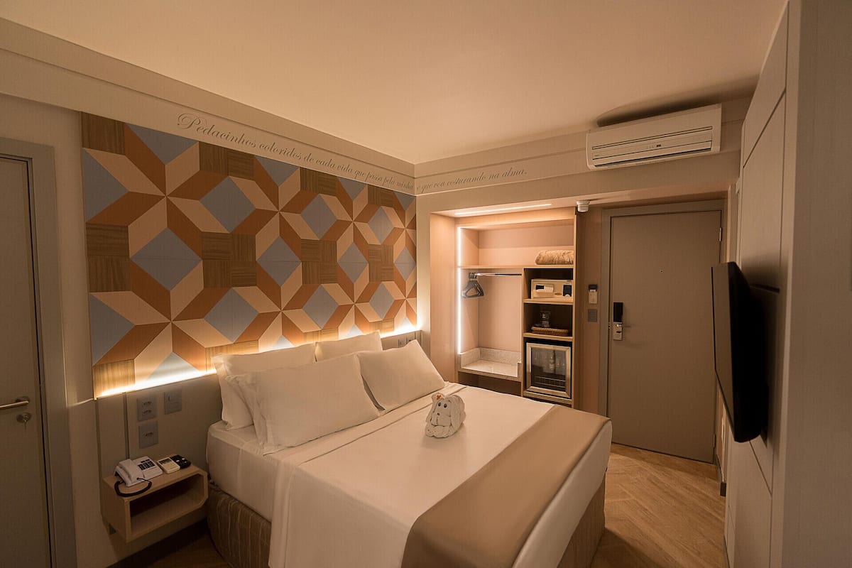 Minibar, in-room safe, desk, blackout drapes