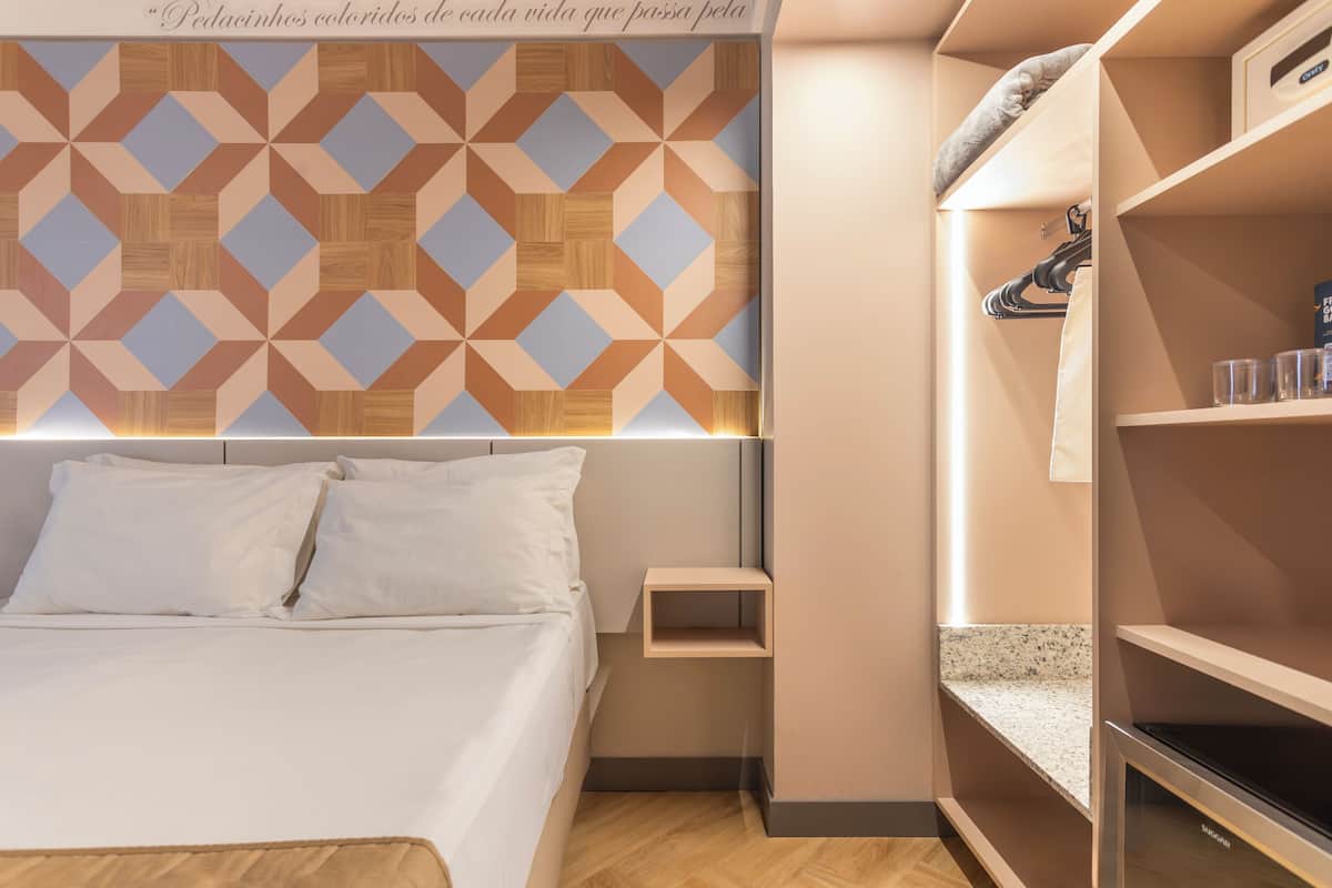 Minibar, in-room safe, desk, blackout curtains