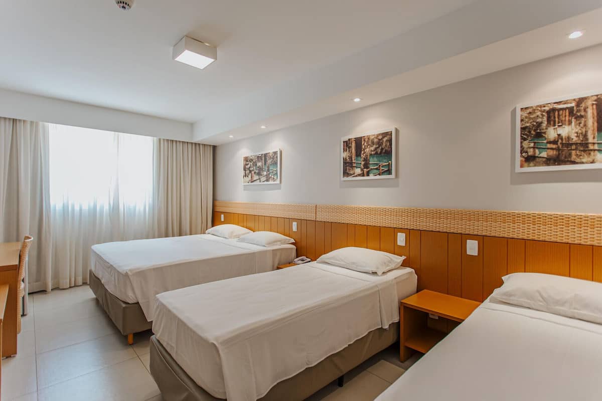 Minibar, in-room safe, desk, blackout curtains
