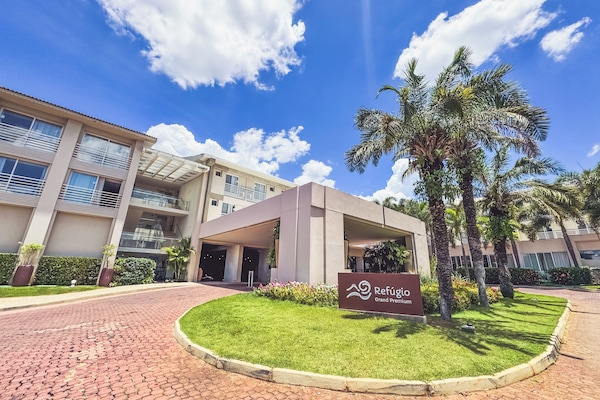 Overnatningsstedets facade