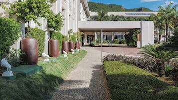 Overnatningsstedets facade