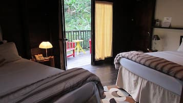 Panoramic Double Room, 1 Bedroom, River View, Overwater | 1 bedroom, iron/ironing board, free WiFi, bed sheets