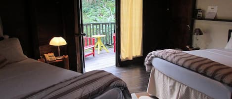 Panoramic Double Room, 1 Bedroom, River View, Overwater | 1 bedroom, iron/ironing board, free WiFi, bed sheets