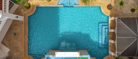 Indoor pool, 15 outdoor pools, free pool cabanas, pool umbrellas