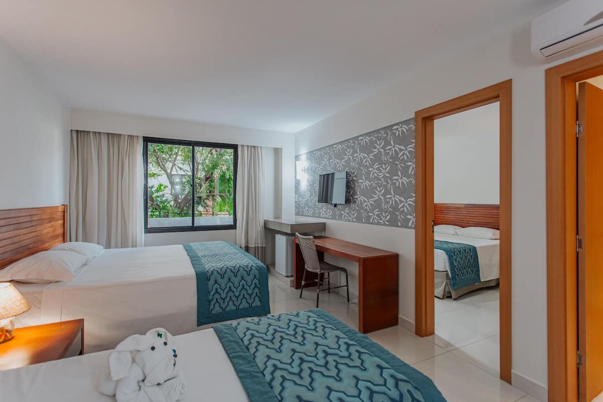 Minibar, desk, blackout curtains, soundproofing