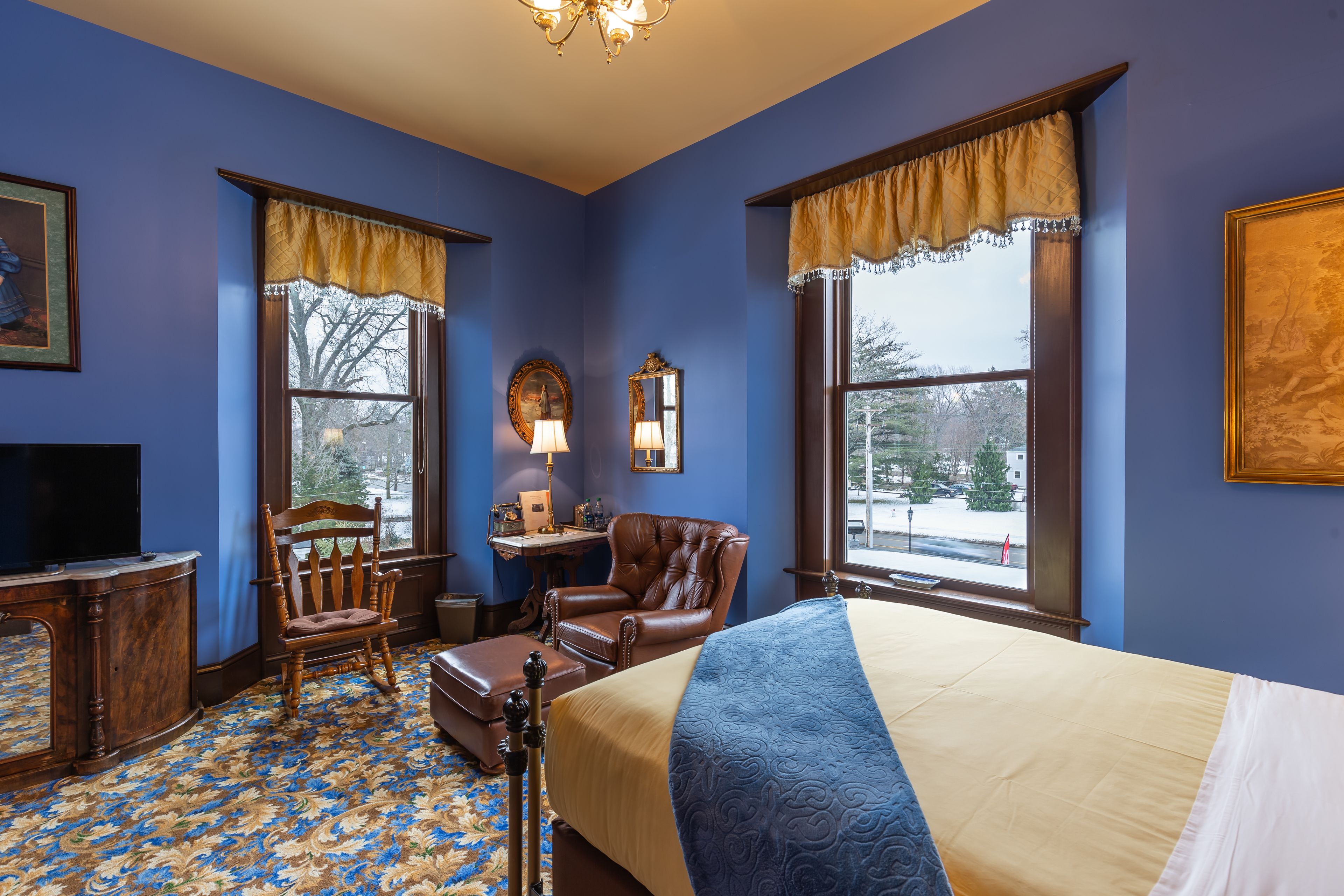 单人房 | 埃及棉床单、高档床上用品、特色装修、特色家居