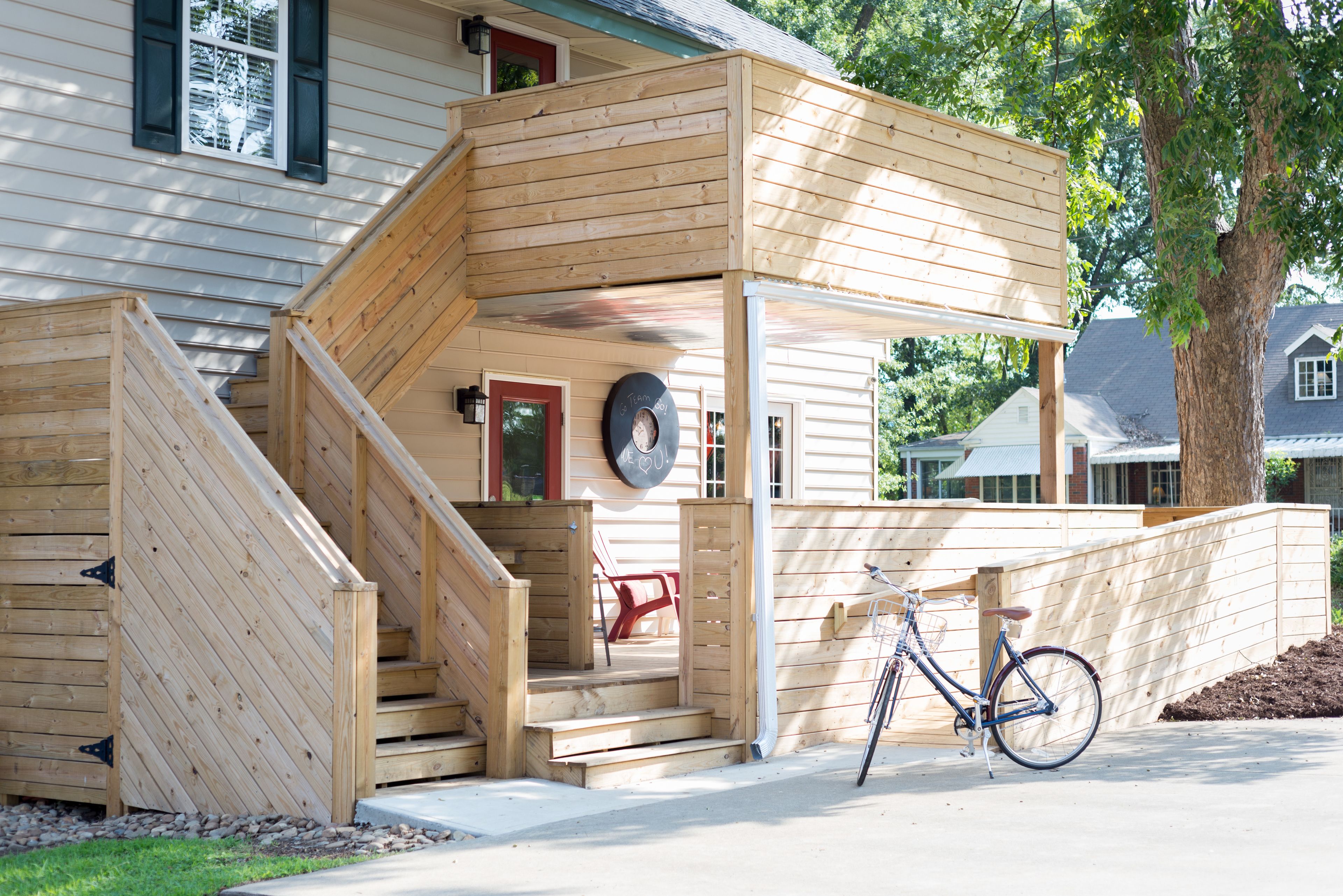 Entrada al alojamiento