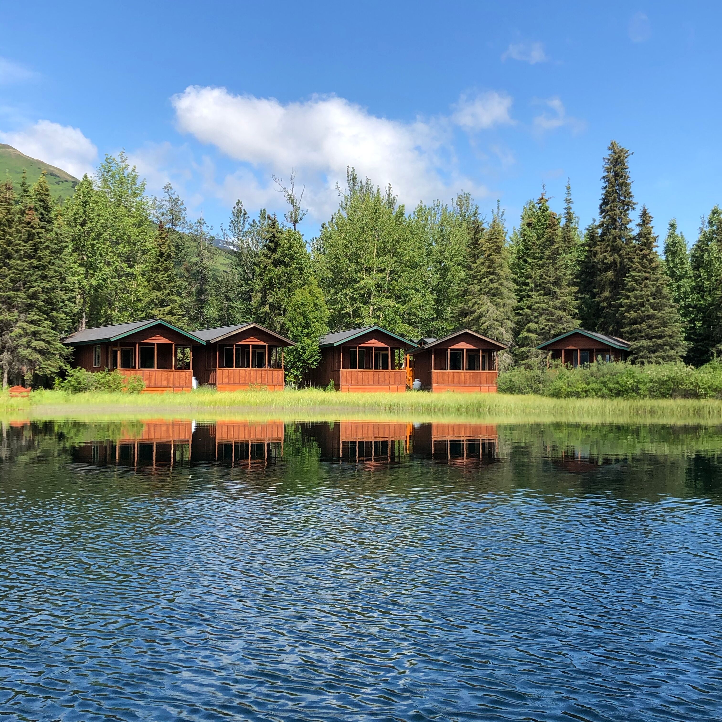 Premium Cottage, 1 King Bed, Lake View, Lakeside | Terrace/patio