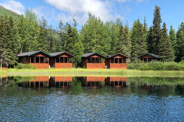 Premium Cottage, 1 King Bed, Lake View, Lakeside | Terrace/patio