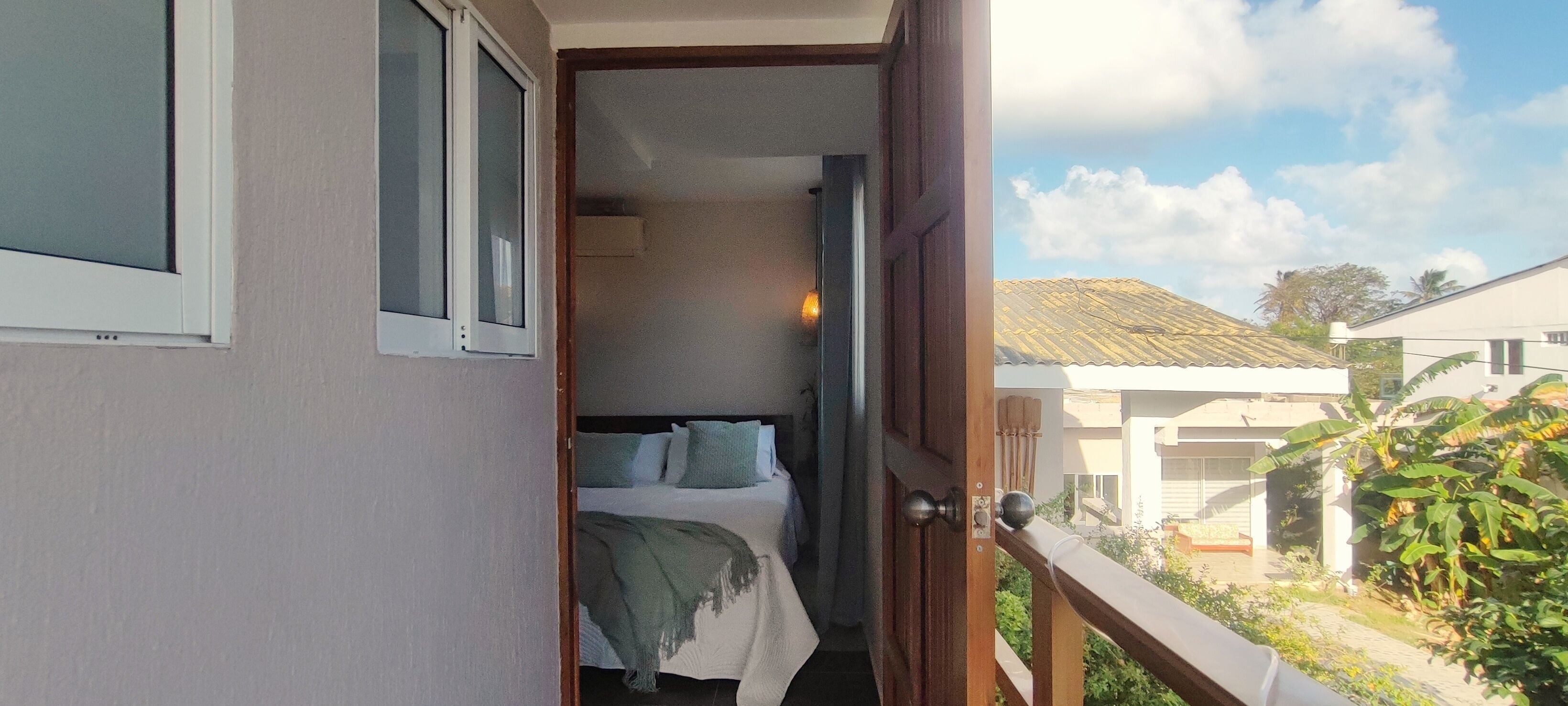 バンガロー キッチン ガーデンビュー (doble) | WiFi (無料)、ベッドシーツ