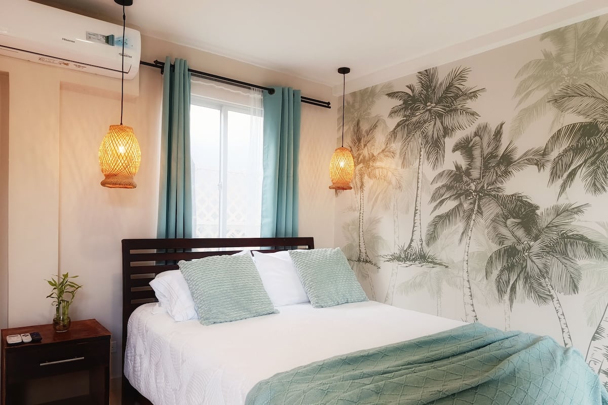 Wi-Fi de cortesia, roupa de cama