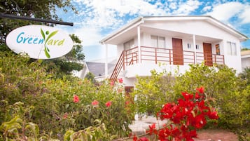 Fassade der Unterkunft