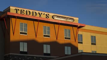 Majoituspaikan julkisivu