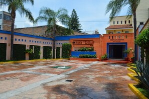 Entrada de la propiedad