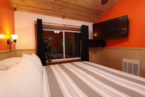 Casa de campo Grand, 1 cama de matrimonio grande con sofá cama, cocina, vistas al jardín | Cortinas opacas, wifi gratis, ropa de cama
