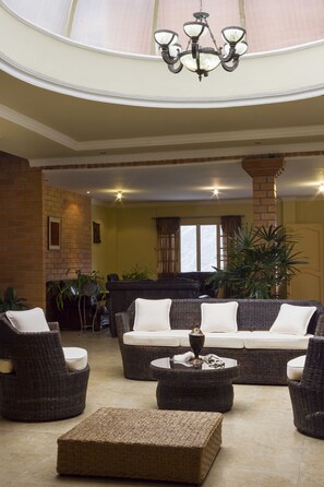 Living area - Villa Beatriz Lodge (Vilcabamba)