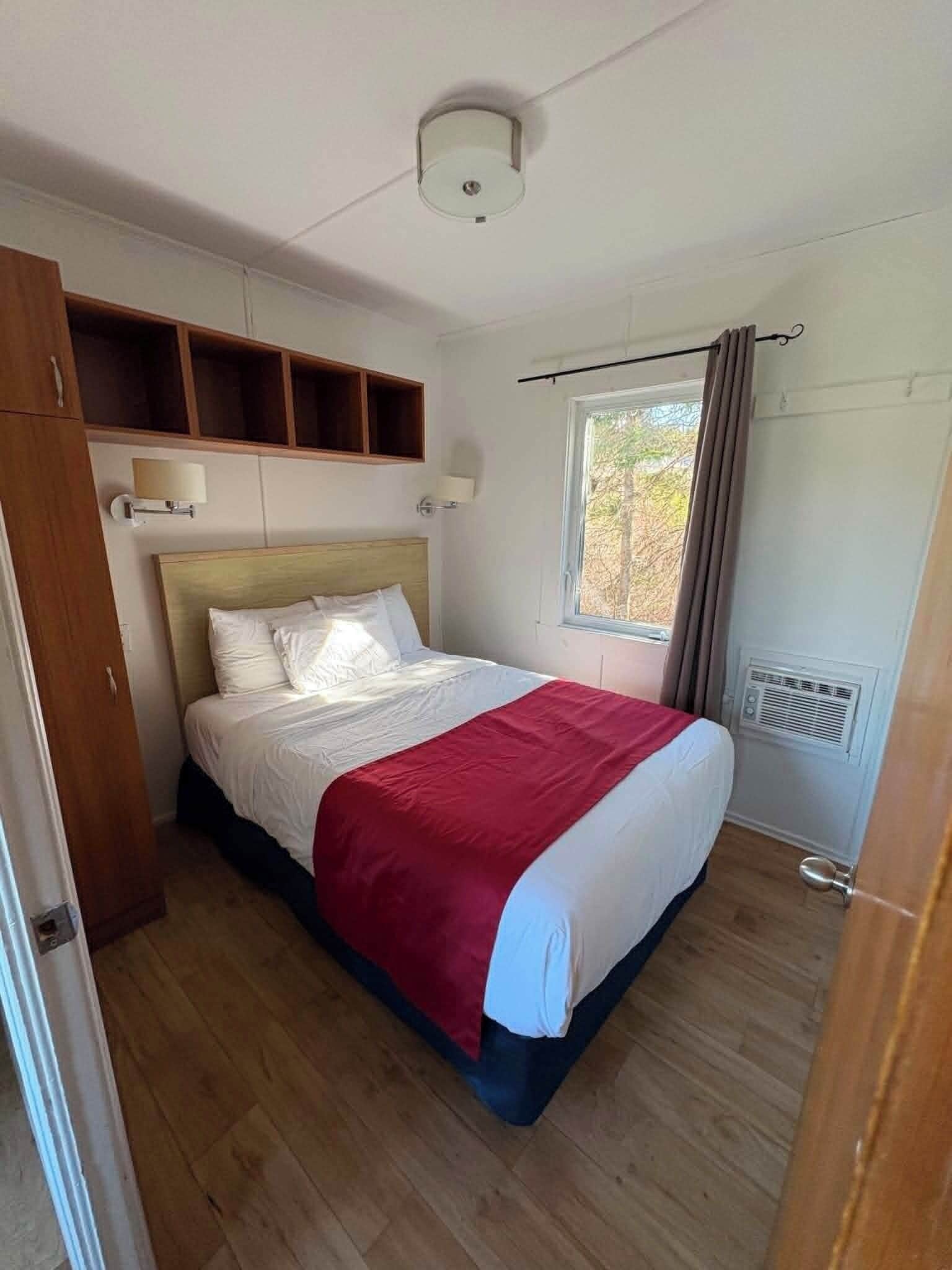 Chalet 1-4 pers.2 chambres+cuisinette | Meja kerja, Wi-Fi gratis, dan seprai linen