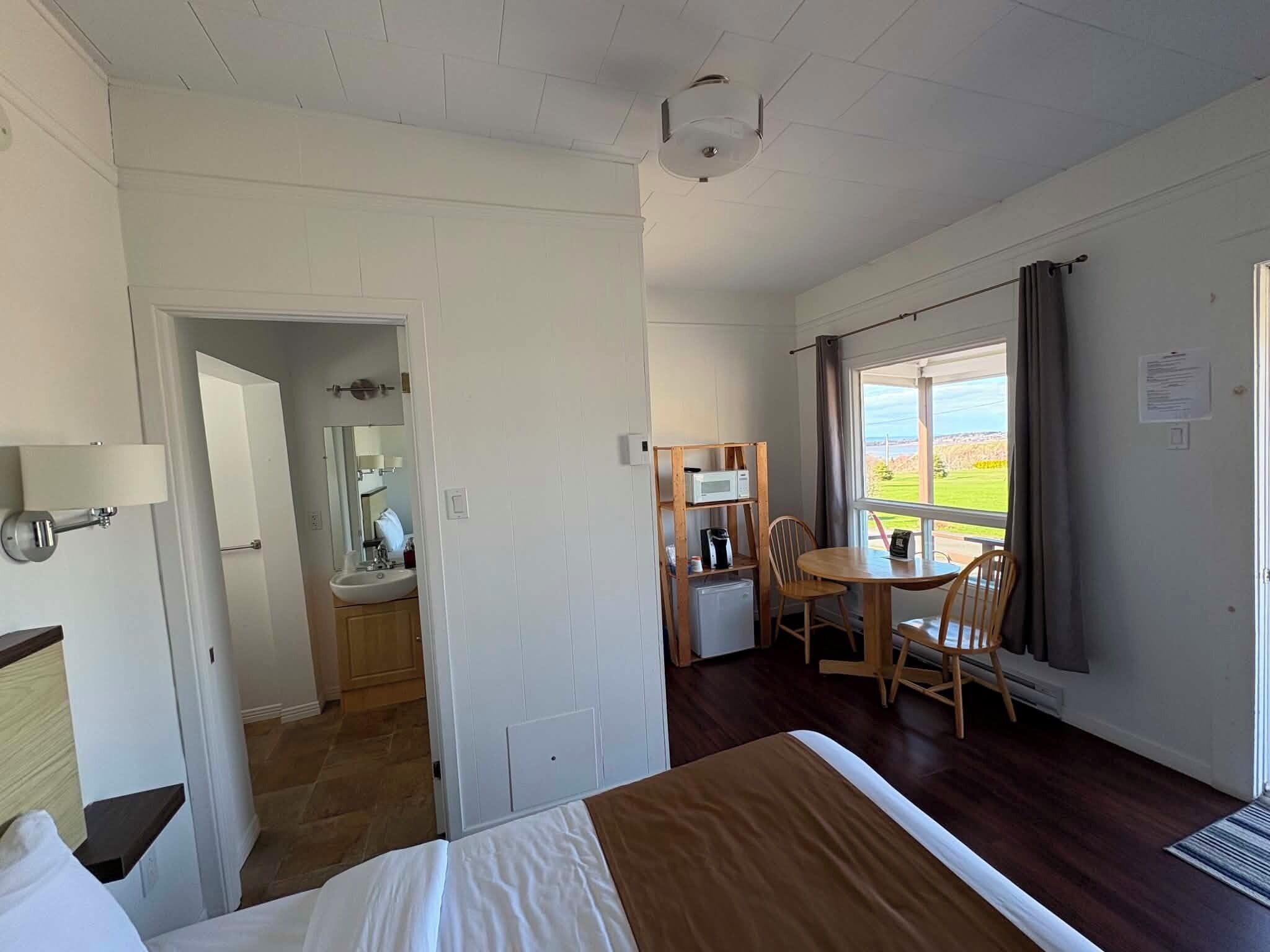Chalet, 1 Double Bed, Balcony | Living area | Flat-screen TV