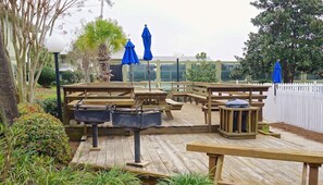 Aire de pique-nique/barbecue