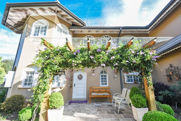 Façade de l’hébergement