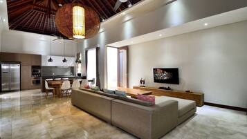 Villa, 2 Bedrooms, Pool View | 2 bedrooms, in-room safe, free WiFi, bed sheets