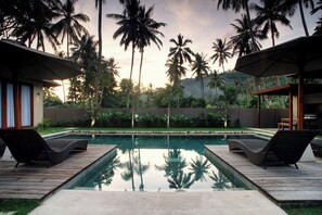 Villa, 3 Bedrooms | Living area | Plasma TV, DVD player - Bale Mandala Villas (Senggigi)
