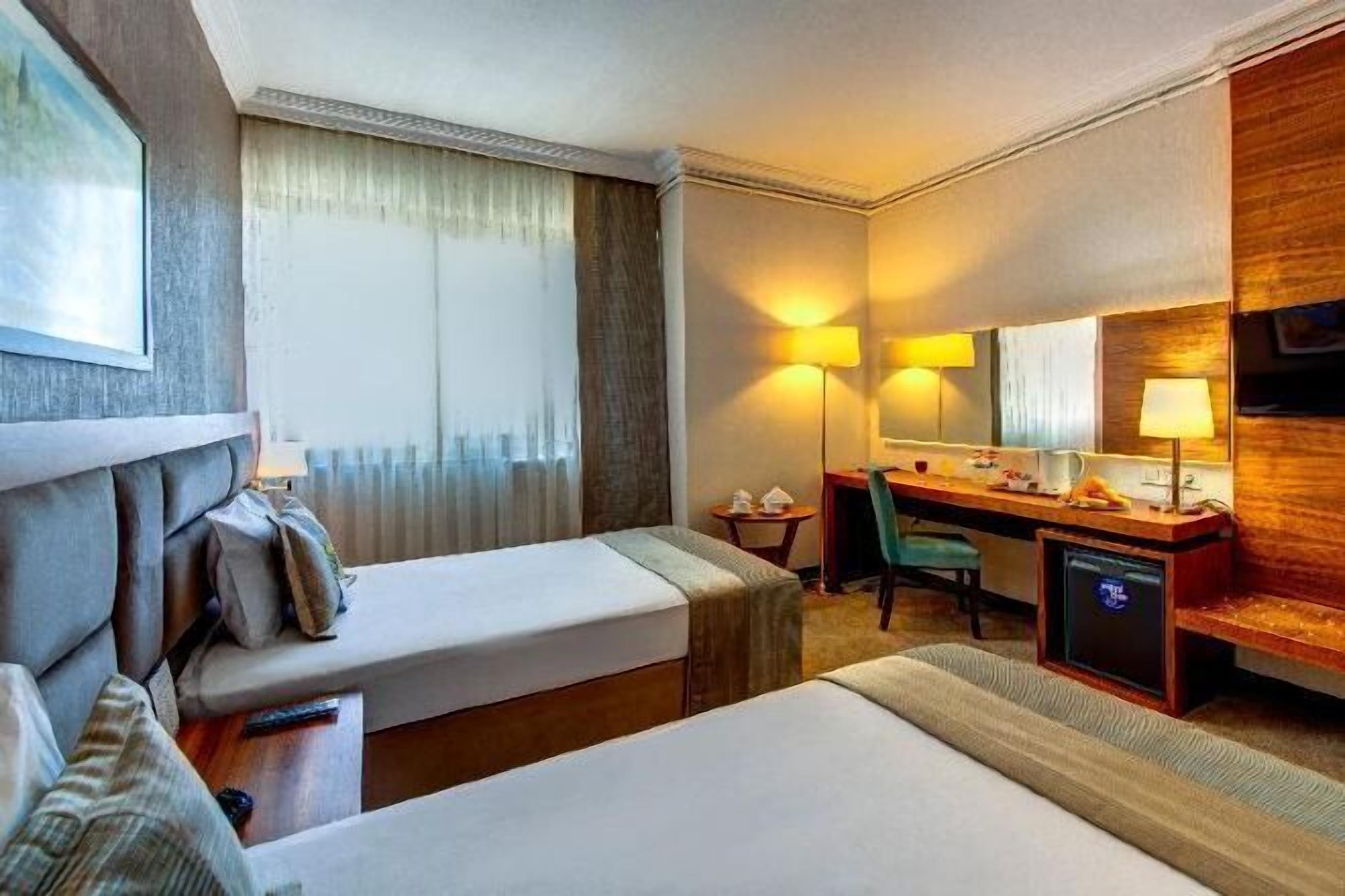 Premium bedding, minibar, in-room safe, blackout drapes