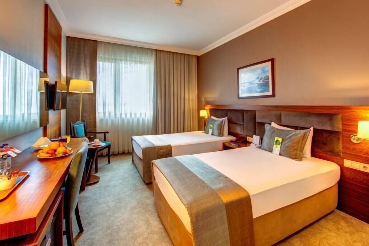 Premium bedding, minibar, in-room safe, blackout drapes