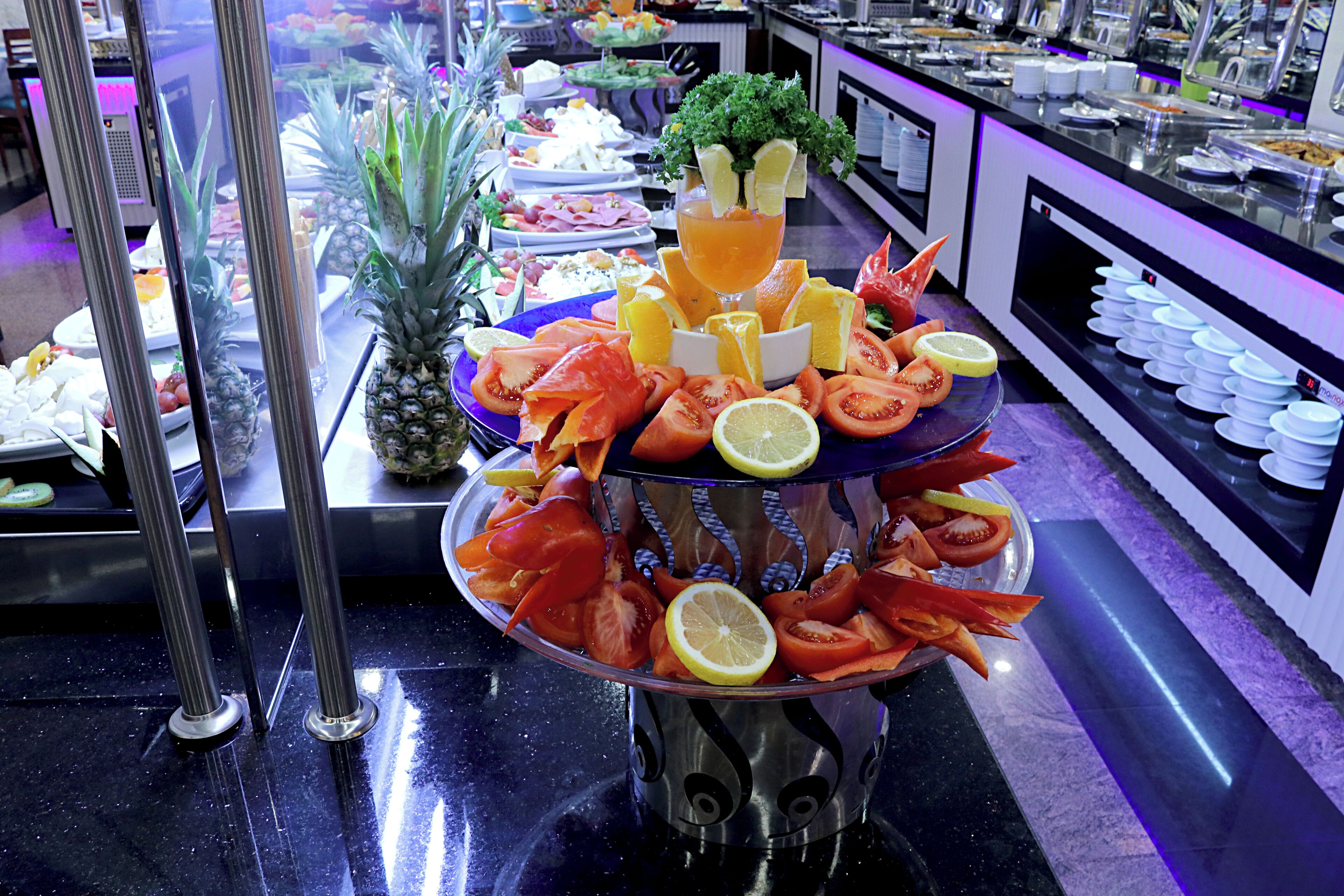 Petit déjeuner buffet