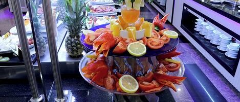 Petit déjeuner buffet