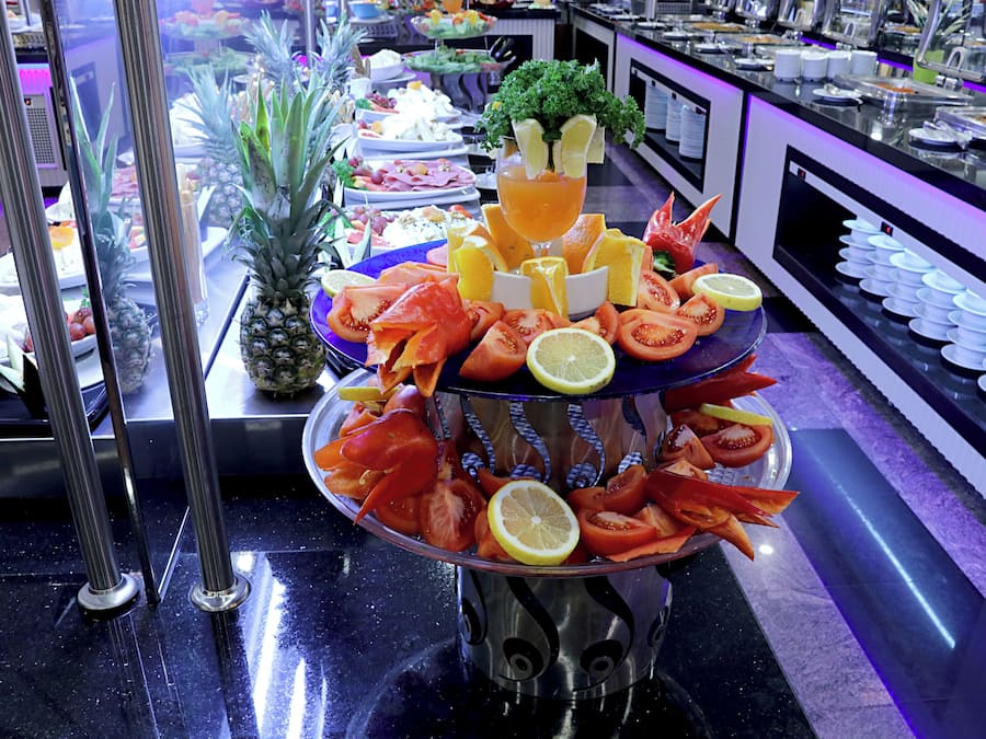 Desayuno estilo bufé