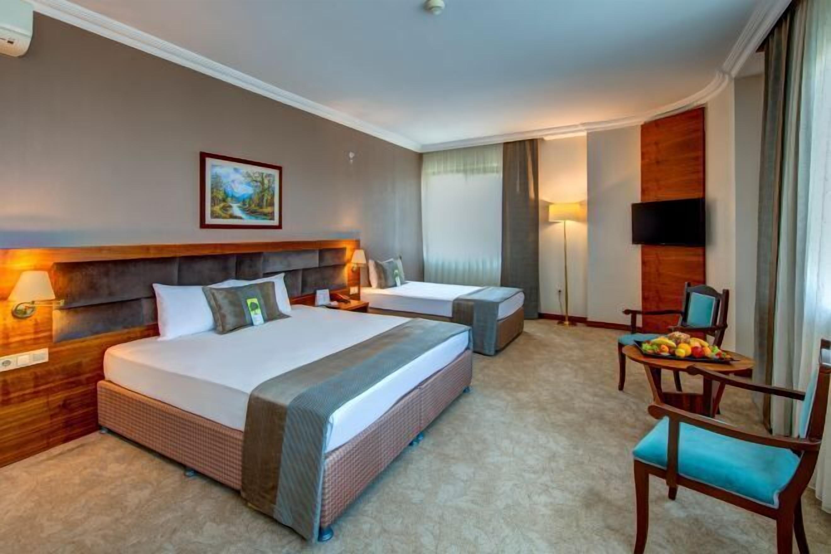 Premium bedding, minibar, in-room safe, blackout drapes