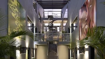 Interior entrance