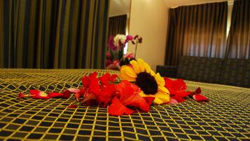 Desk, cots/infant beds, rollaway beds, free WiFi