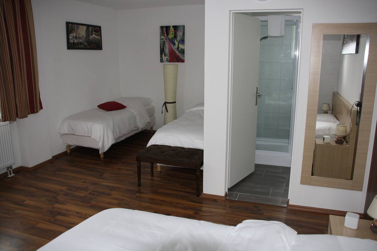 Standard Triple Room, Non Smoking | Premium bedding, in-room safe, desk, soundproofing