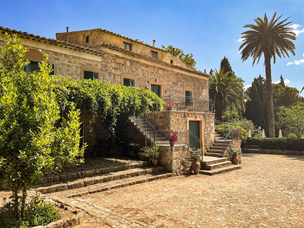 Façade de l’hébergement