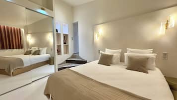 1 habitación, ropa de cama de alta calidad y colchones con pillow-top