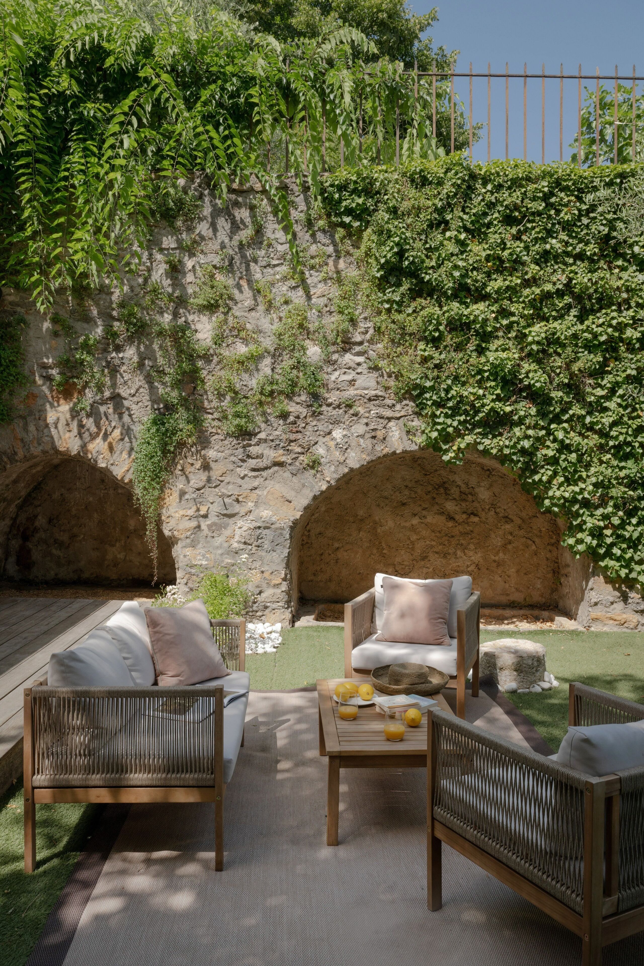 Suite de lujo, vista al jardín (Bellecour, 5 place Bellecour, Lyon) | Terraza o patio