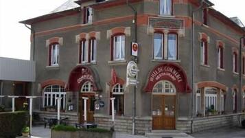 Majoituspaikan julkisivu