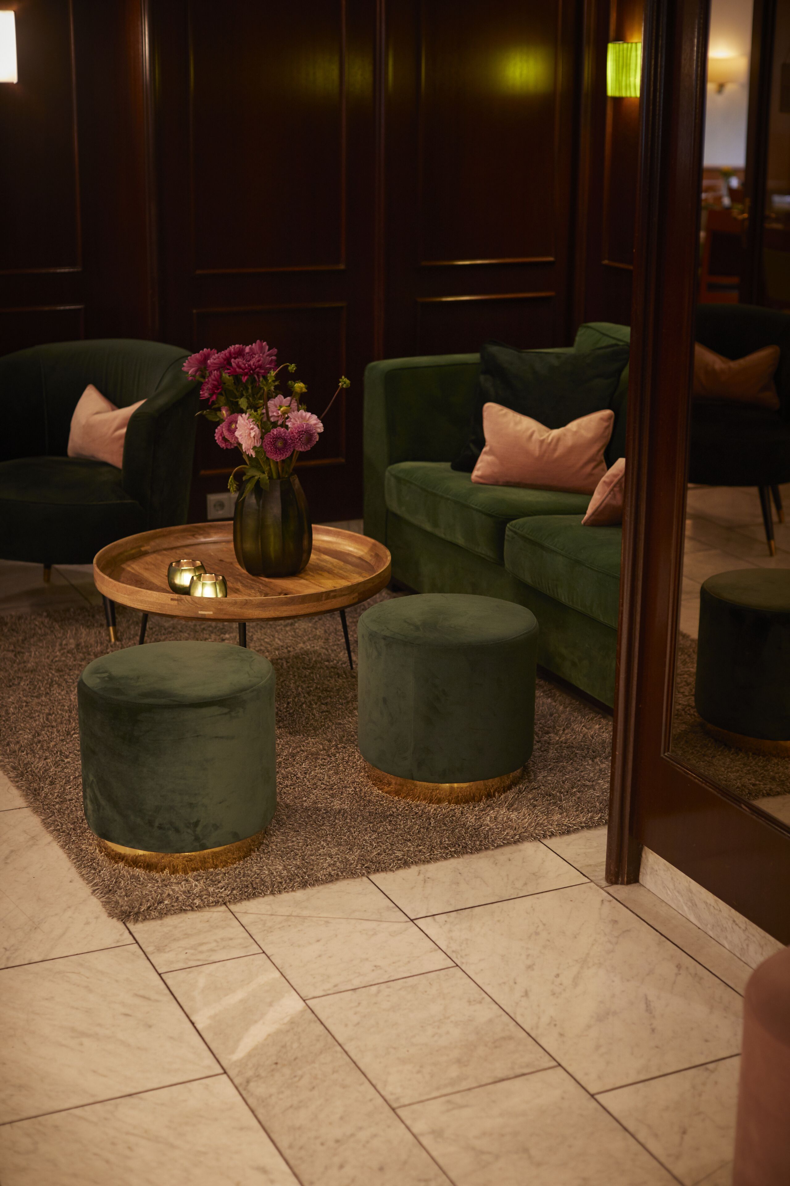 Sitzecke in der Lobby