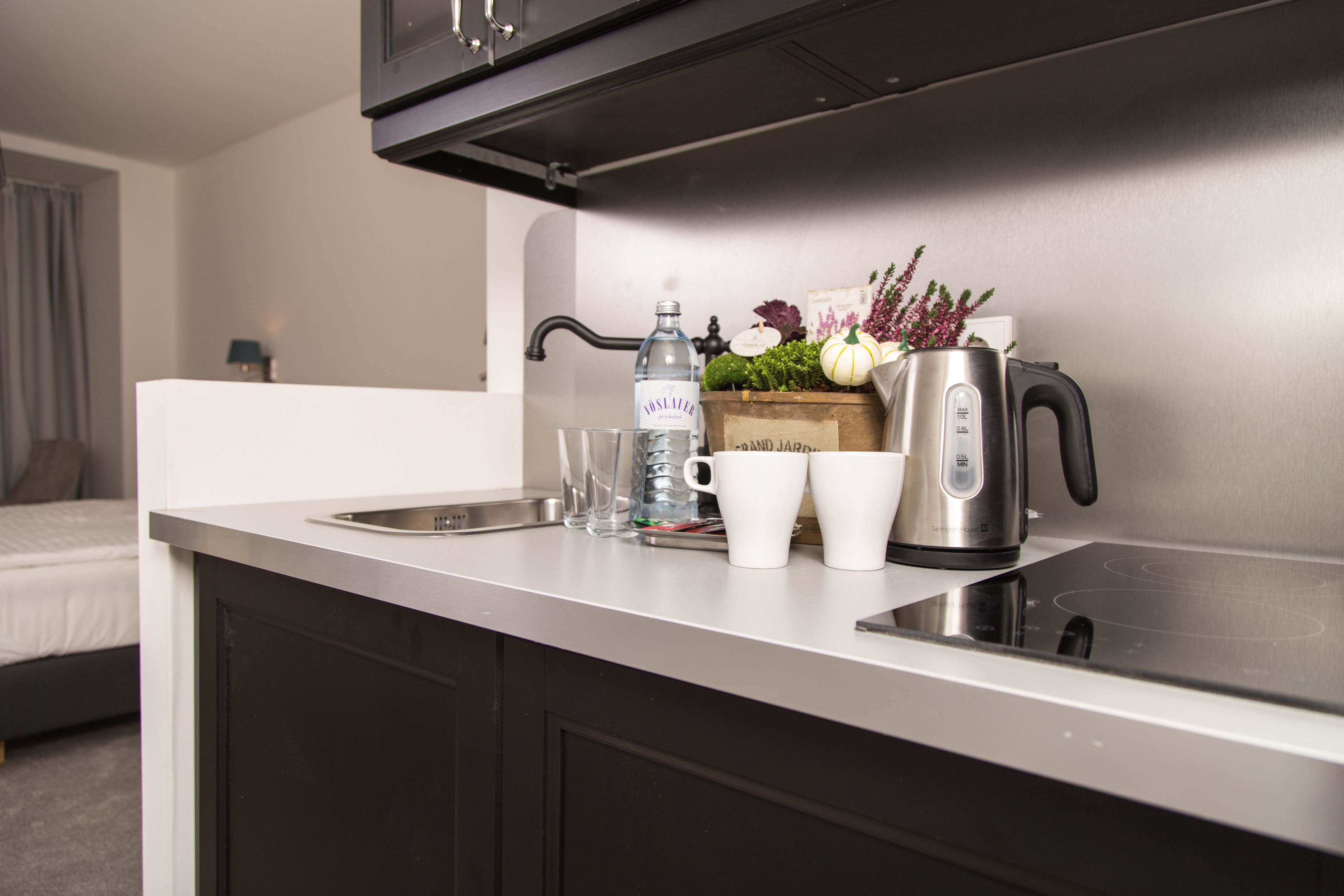 comfort double room | private kitchenette | electric kettle