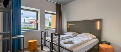 Twin Room, 2 Single Beds | Desk, blackout curtains, free WiFi, bed sheets